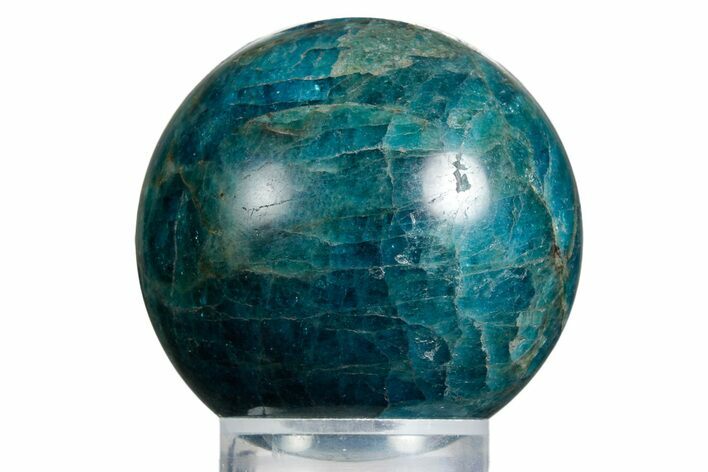 Bright Blue Apatite Sphere - Madagascar #334029